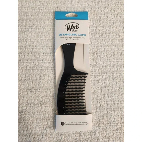 NEW Wet Brush Professional Detangling Comb - Black - Original Packaging - Picture 1 of 3